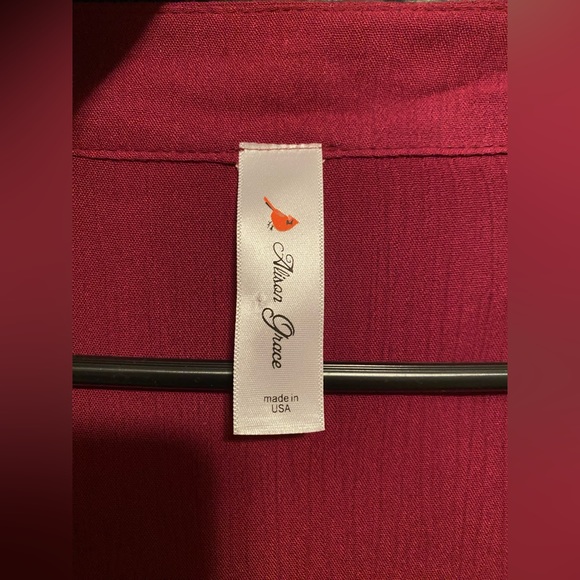 Beautiful Alison Grace Kimono with fringe and embroidered pattern XL - Picture 2 of 14